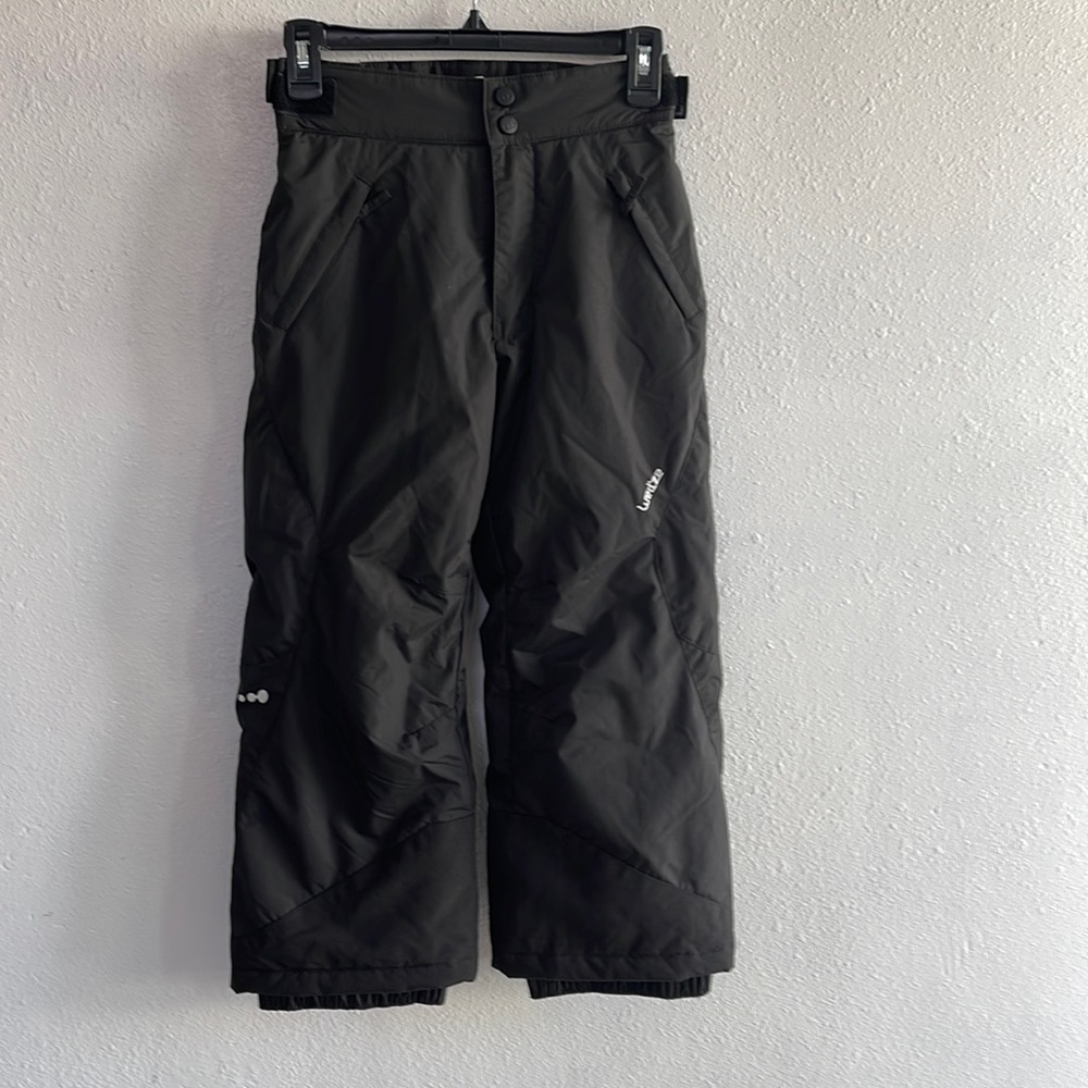 Wedze Ski Pants Polyester Snowboard  Waterproof Tapered Leg Insulated black 8